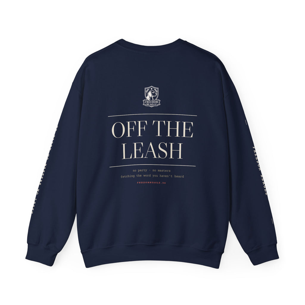 Off the Leash Full Kit Crewneck — Full Back Print (Black)