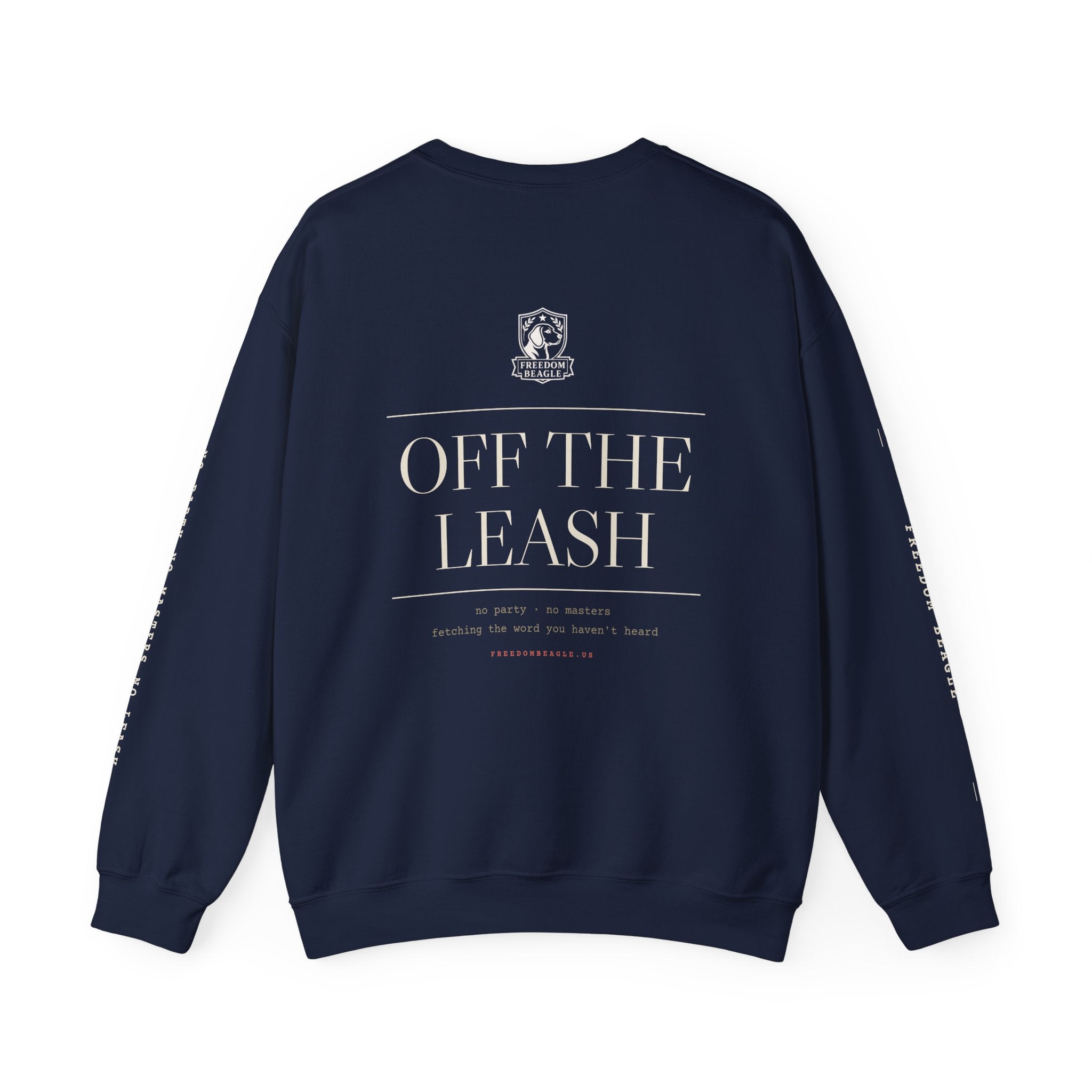 Off the Leash Full Kit Crewneck — Full Back Print (Black)