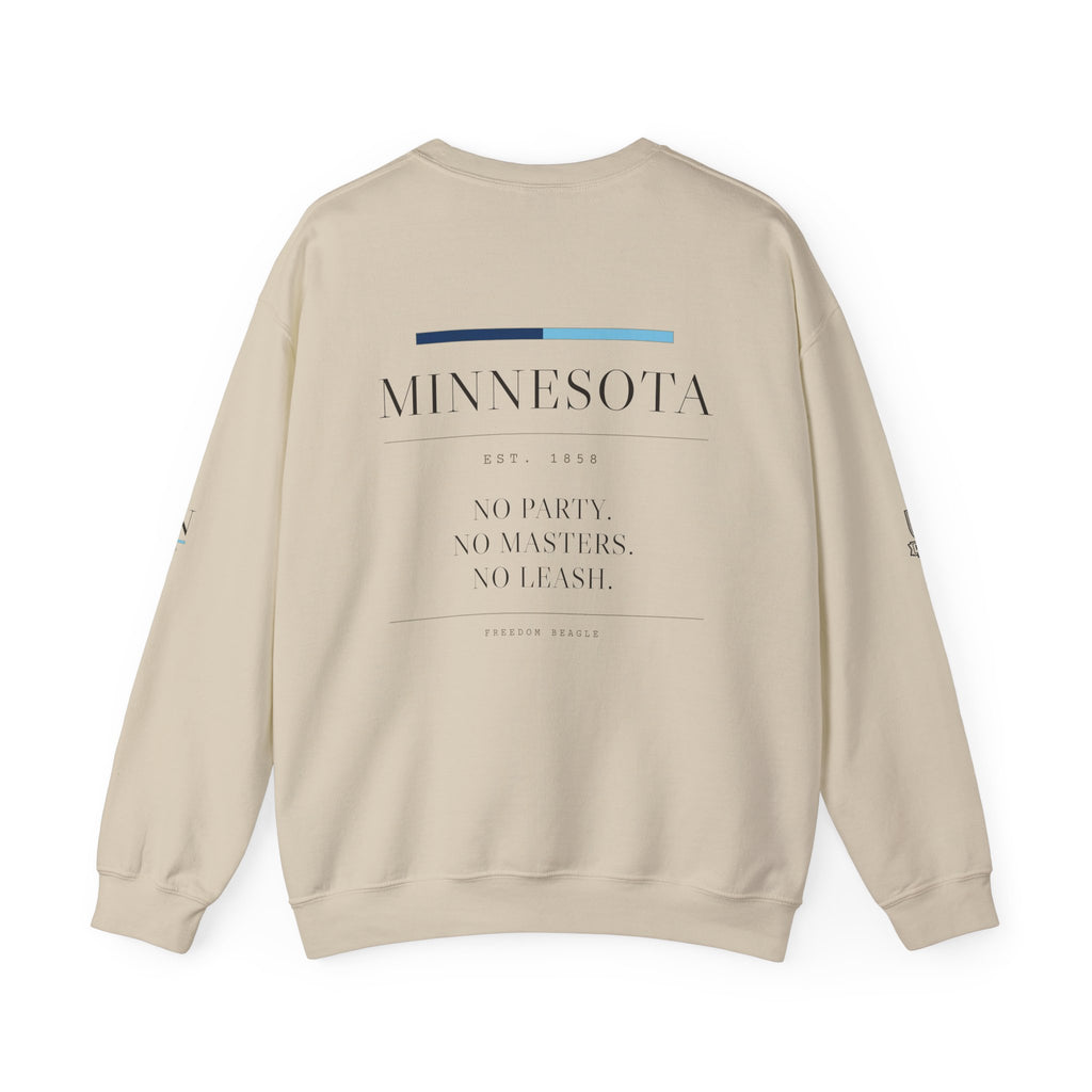 Minnesota — Freedom Beagle State Series Crewneck (Sand)