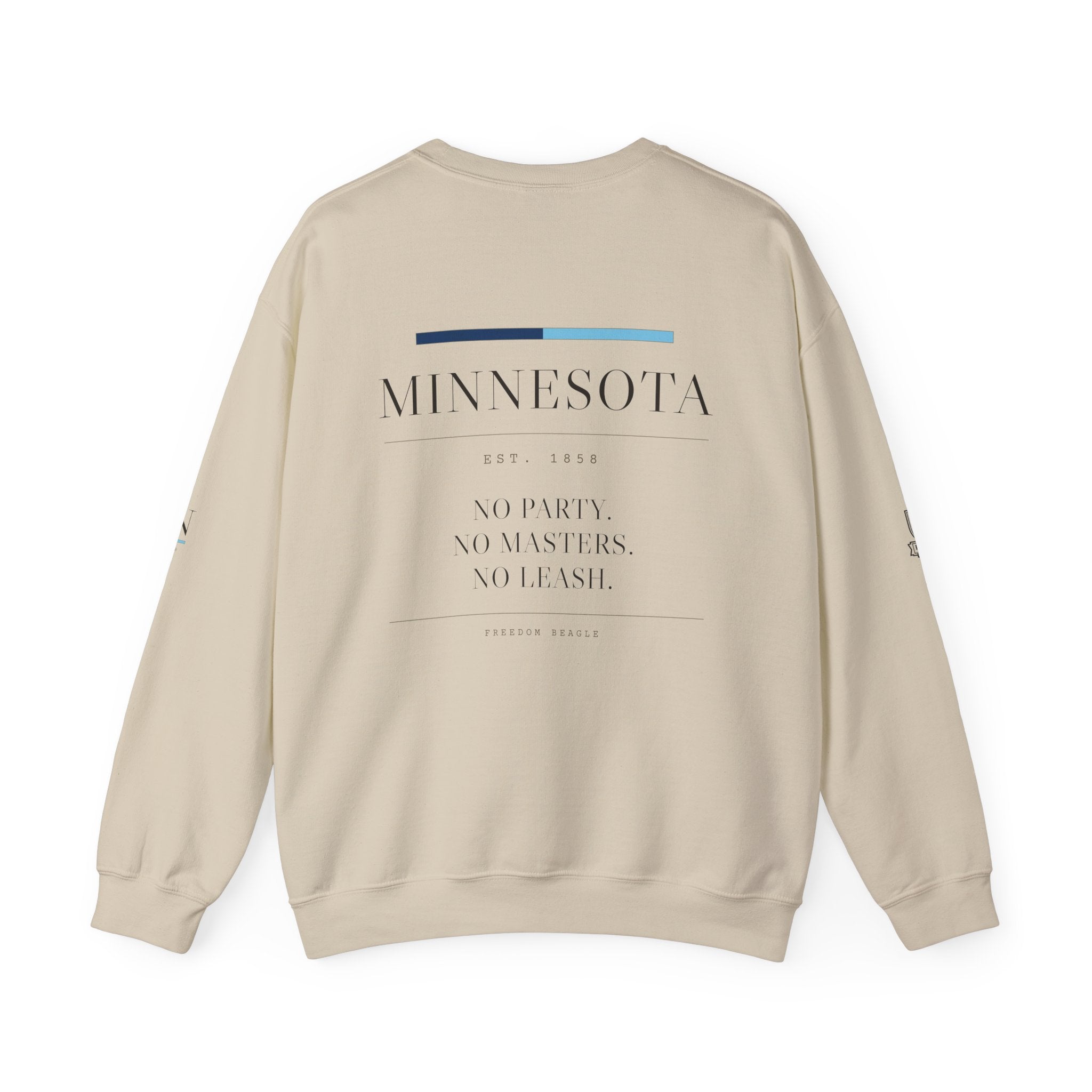 Minnesota — Freedom Beagle State Series Crewneck (Sand)
