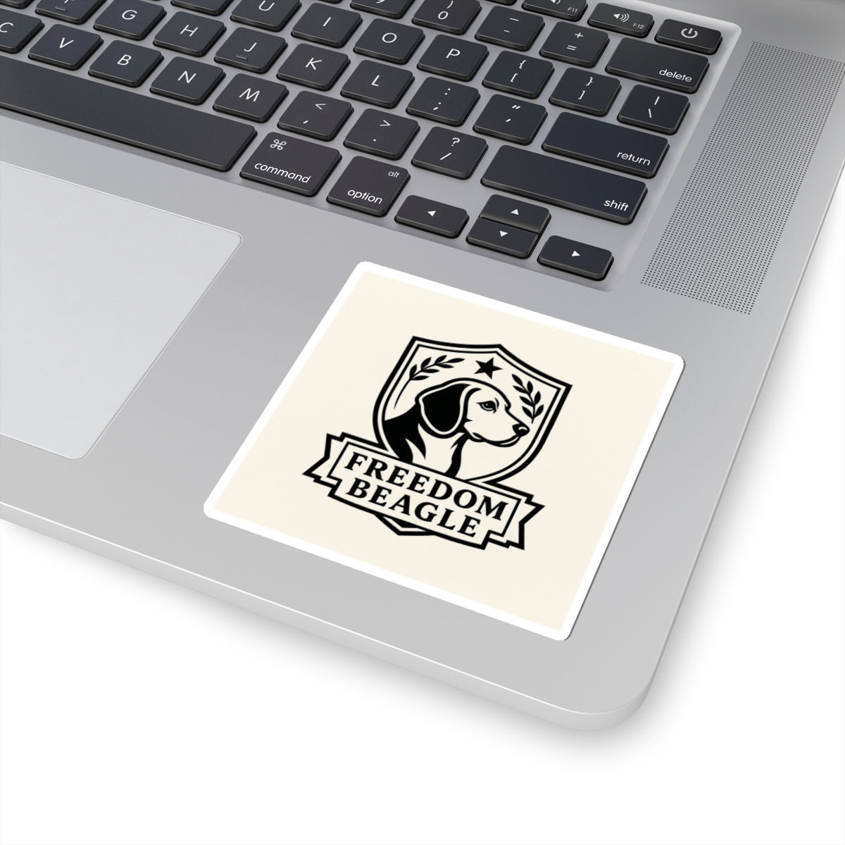 Beagle Freedom Kiss-Cut Stickers, Dog Lover Gift, Home Decor, Laptop Stickers, Pet Owner Accessories