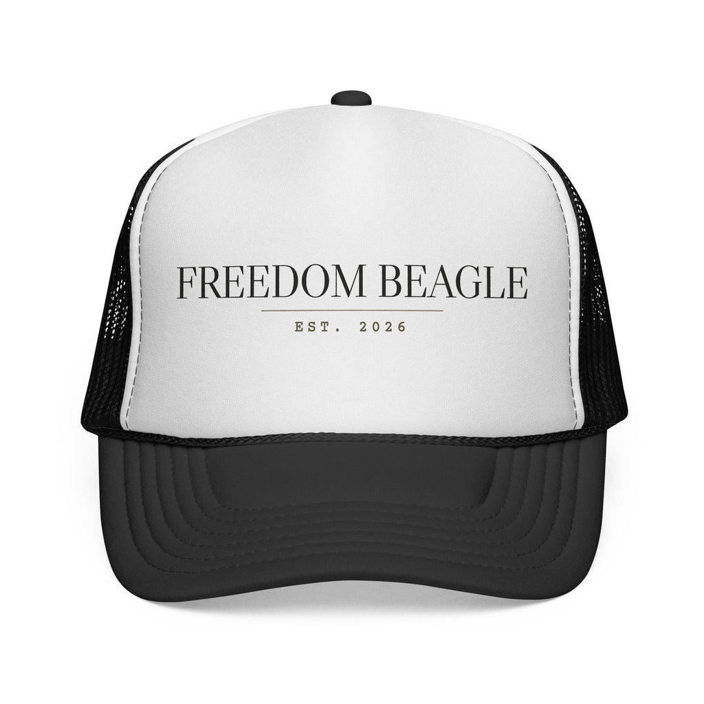 Freedom Beagle Trucker Cap — Est. 2026 (Black)