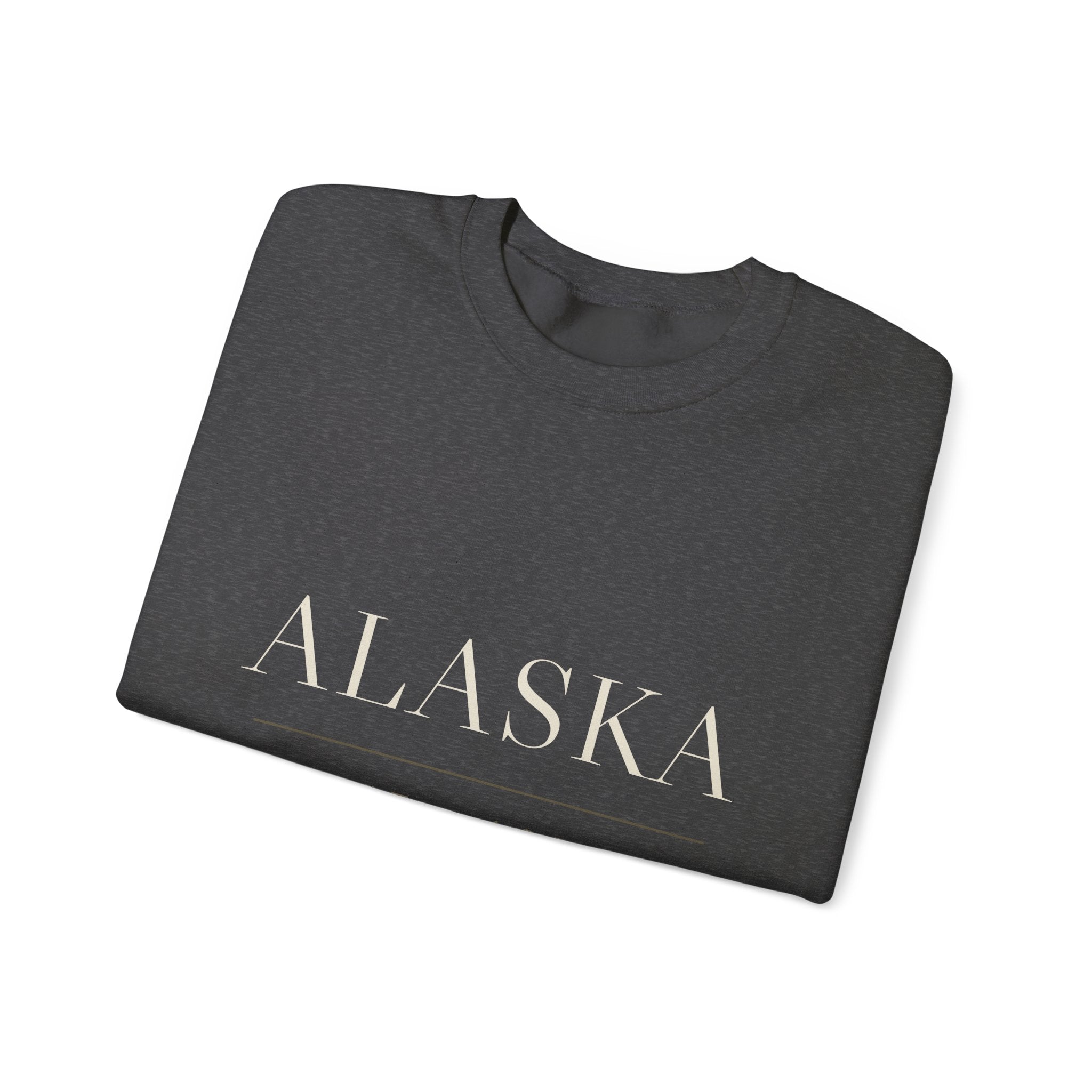 Alaska — Freedom Beagle State Series Crewneck (Black)