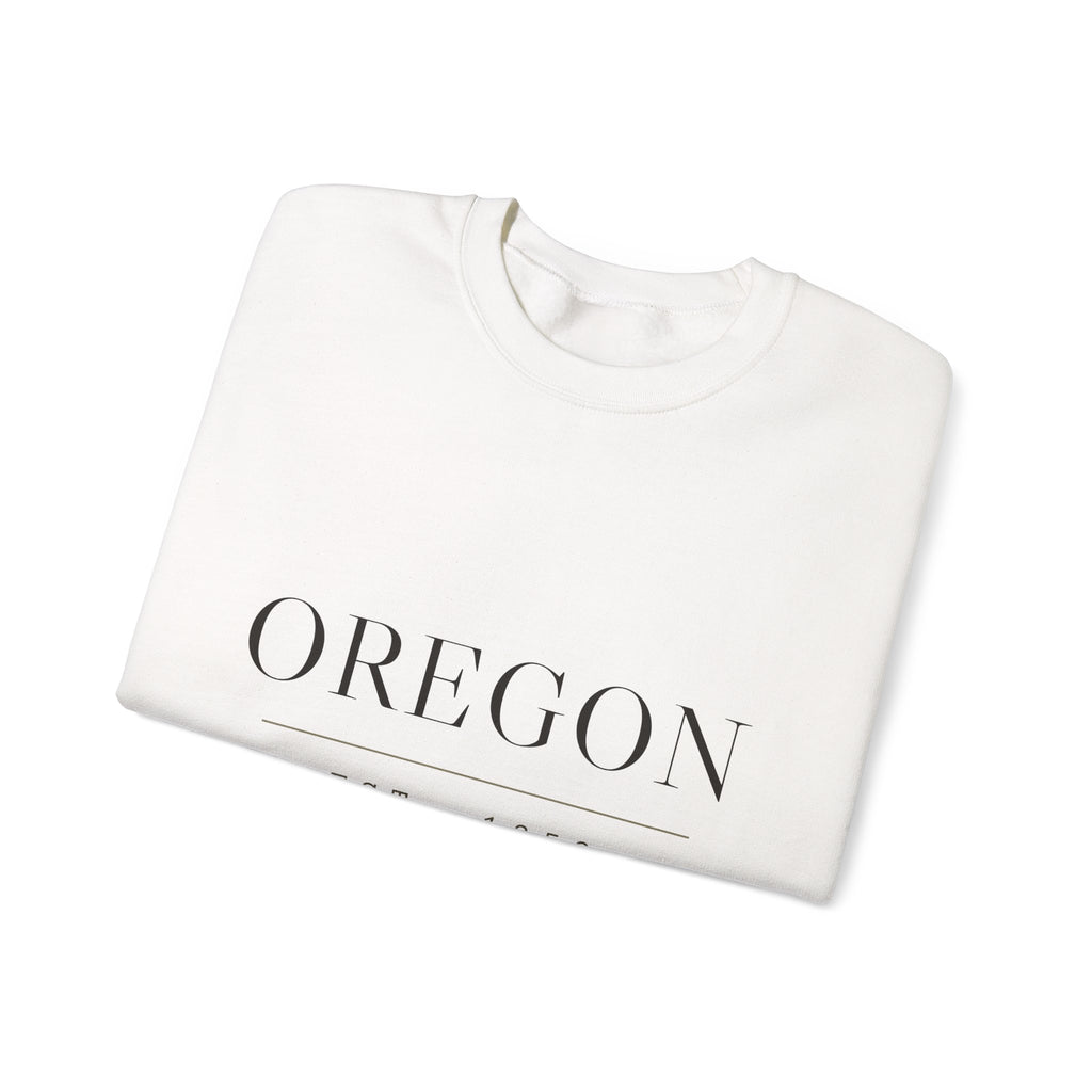 Oregon — Freedom Beagle State Series Crewneck (Sand)