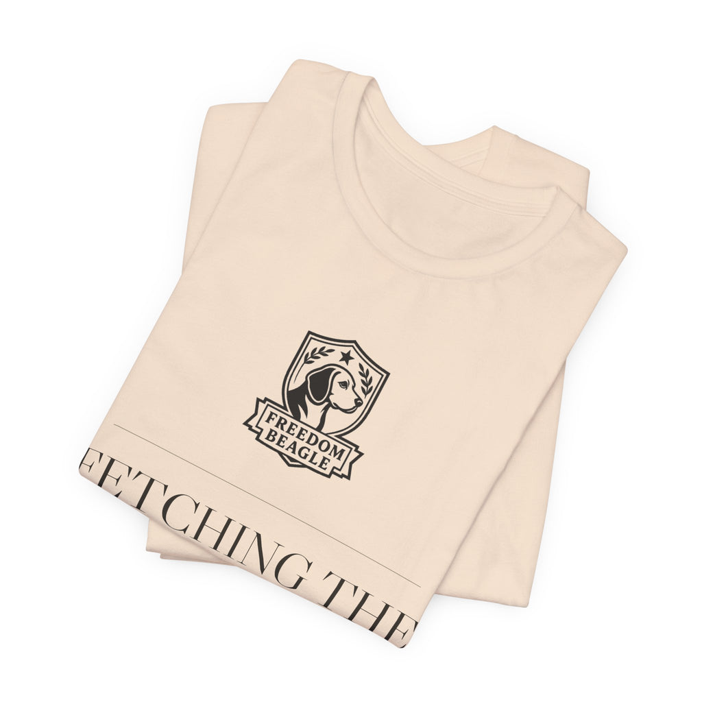 Fetching the Word You Haven't Heard — Freedom Beagle Tee (Natural)