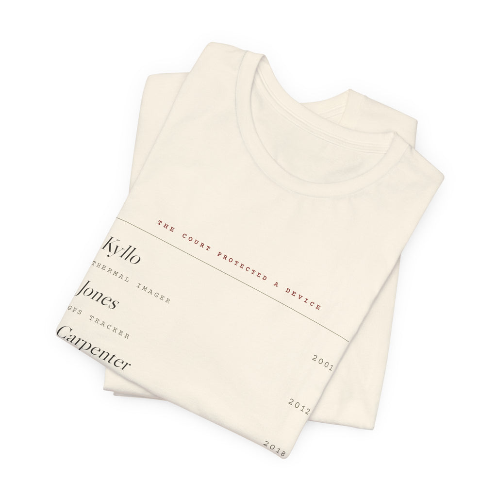 The Next One Starts From Zero — Fourth Amendment Tee (Natural)