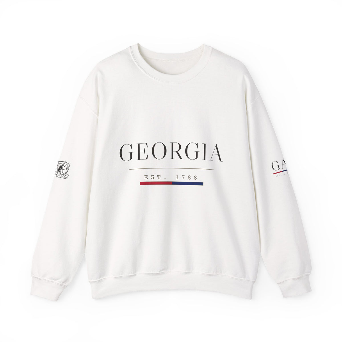 Georgia — Freedom Beagle State Series Crewneck (Sand)