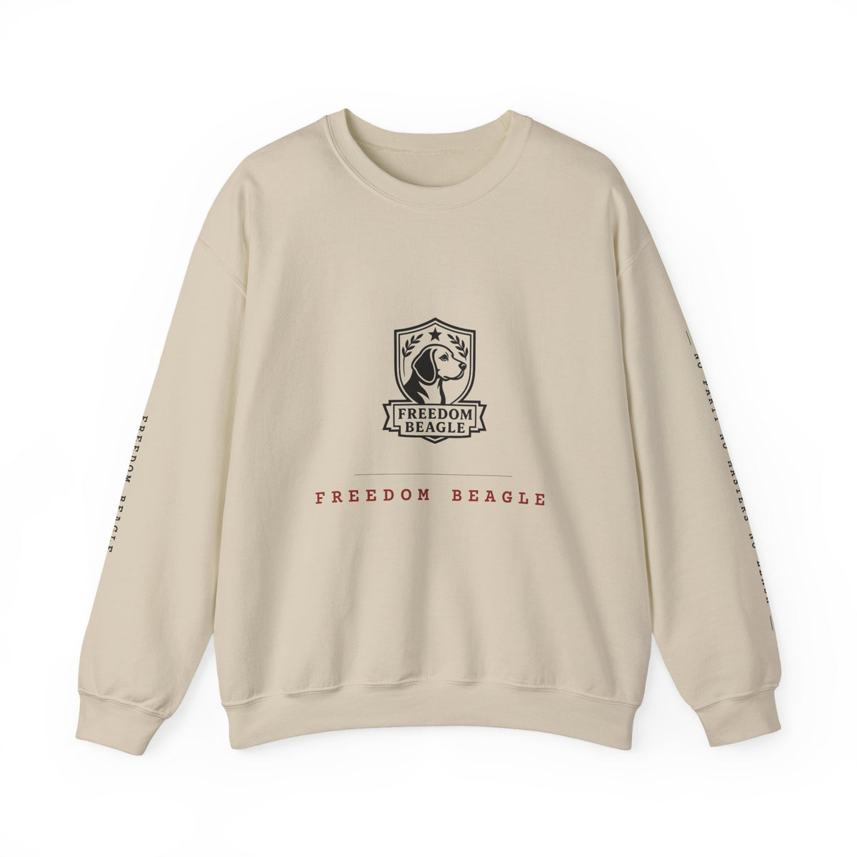 Off the Leash Full Kit Crewneck — Full Back Print (Sand)