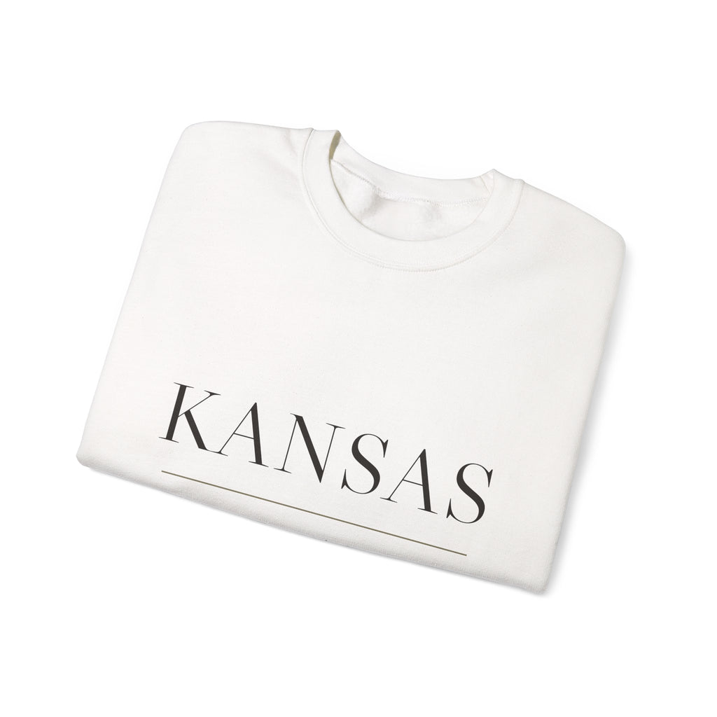Kansas — Freedom Beagle State Series Crewneck (Sand)