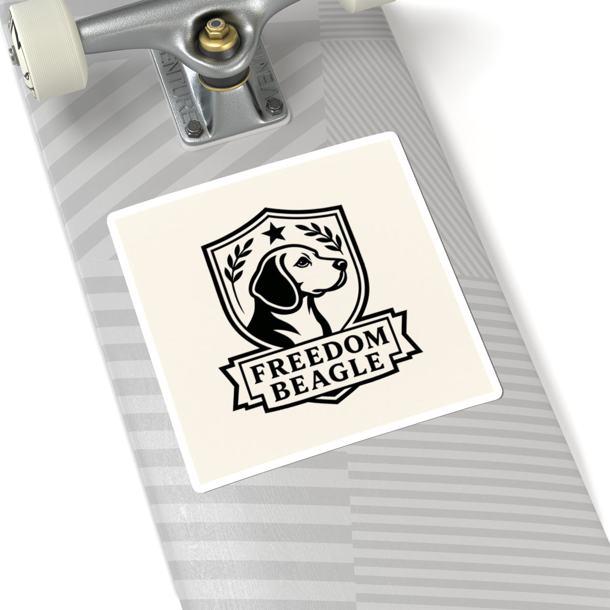 Beagle Freedom Kiss-Cut Stickers, Dog Lover Gift, Home Decor, Laptop Stickers, Pet Owner Accessories