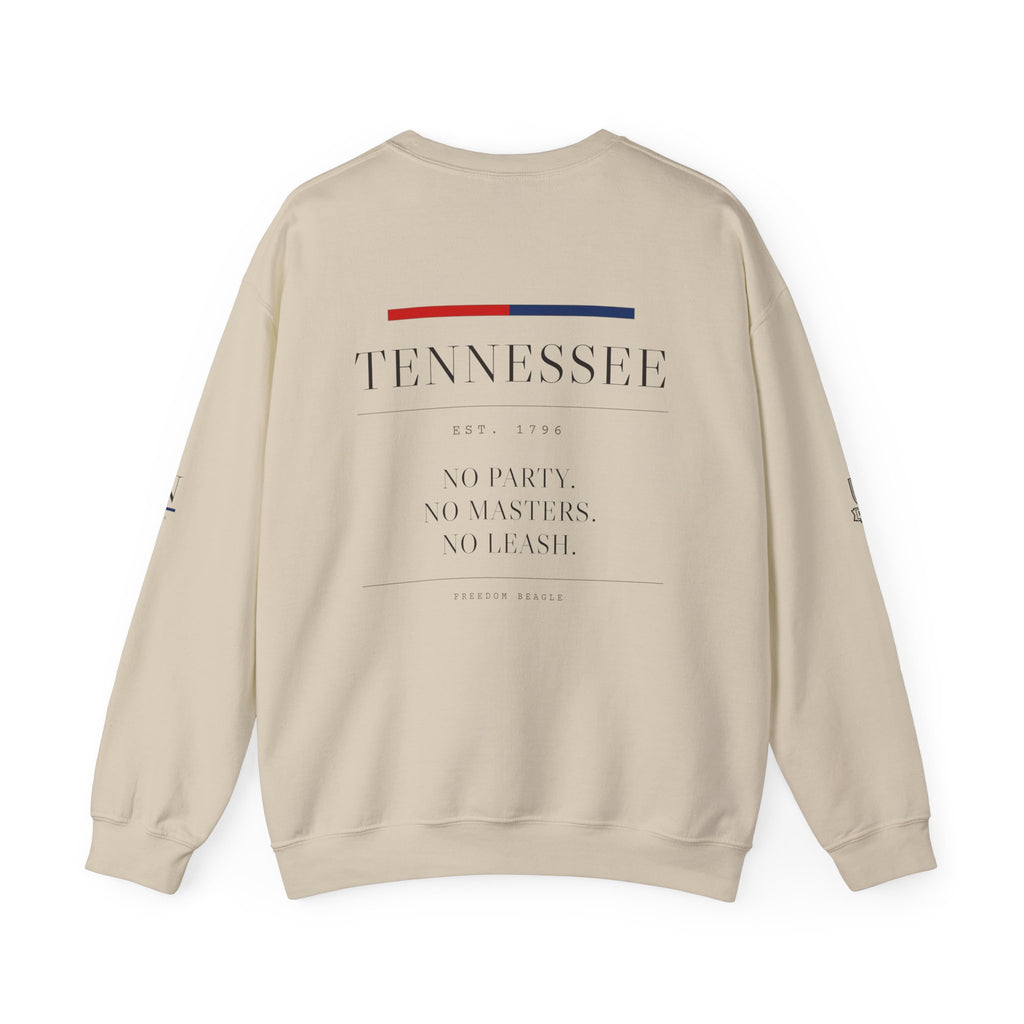 Tennessee — Freedom Beagle State Series Crewneck (Sand)
