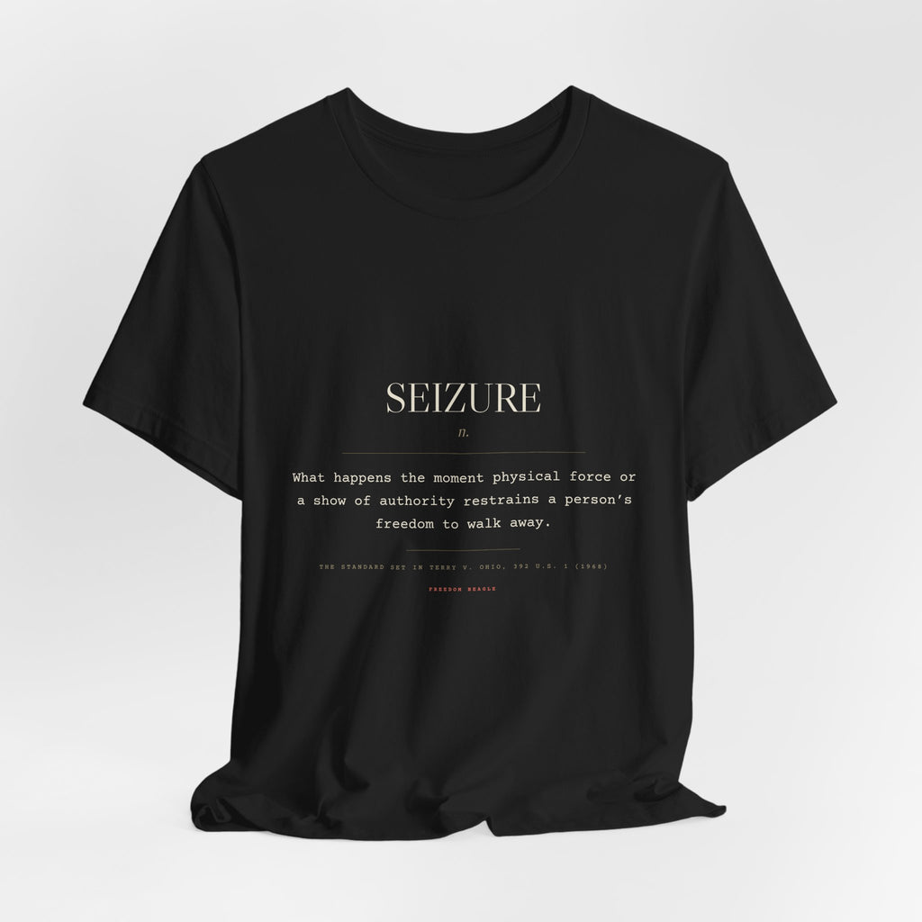 Seizure, n. — Terms of Art Tee