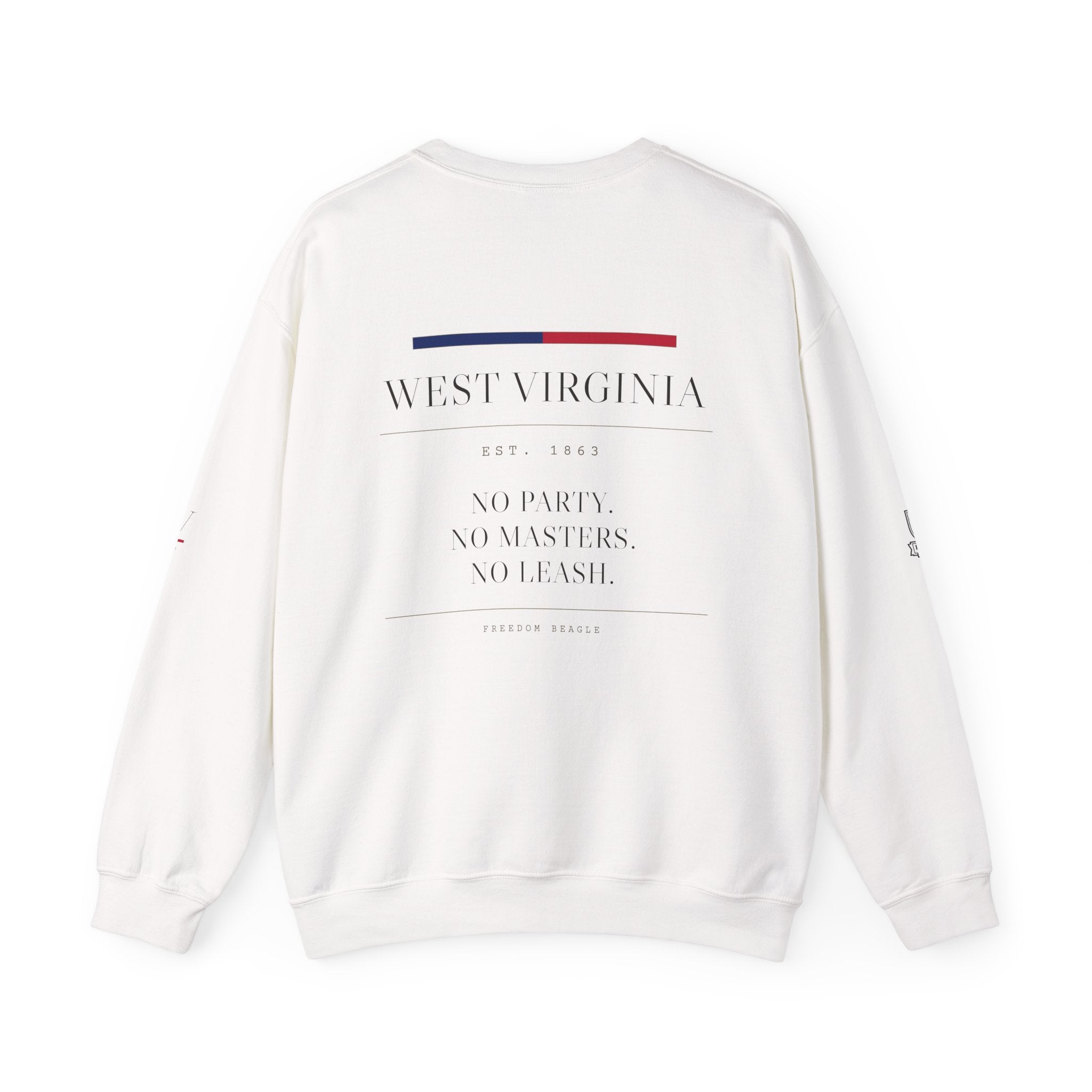 West Virginia — Freedom Beagle State Series Crewneck (Sand)