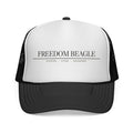 Freedom Beagle — Sourced, Cited, Unleashed Cap (Black)