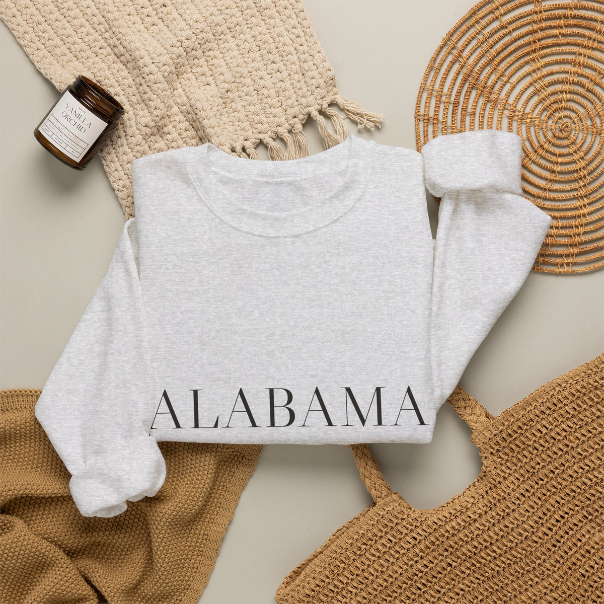 Alabama — Freedom Beagle State Series Crewneck (Sand)