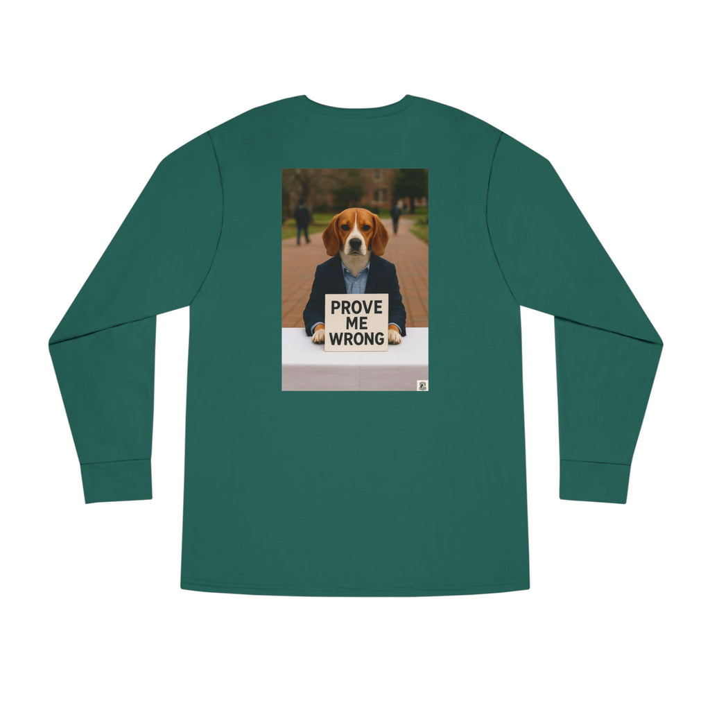 Long Sleeve Tee - Charlie Kirk, Educate to Liberate Design