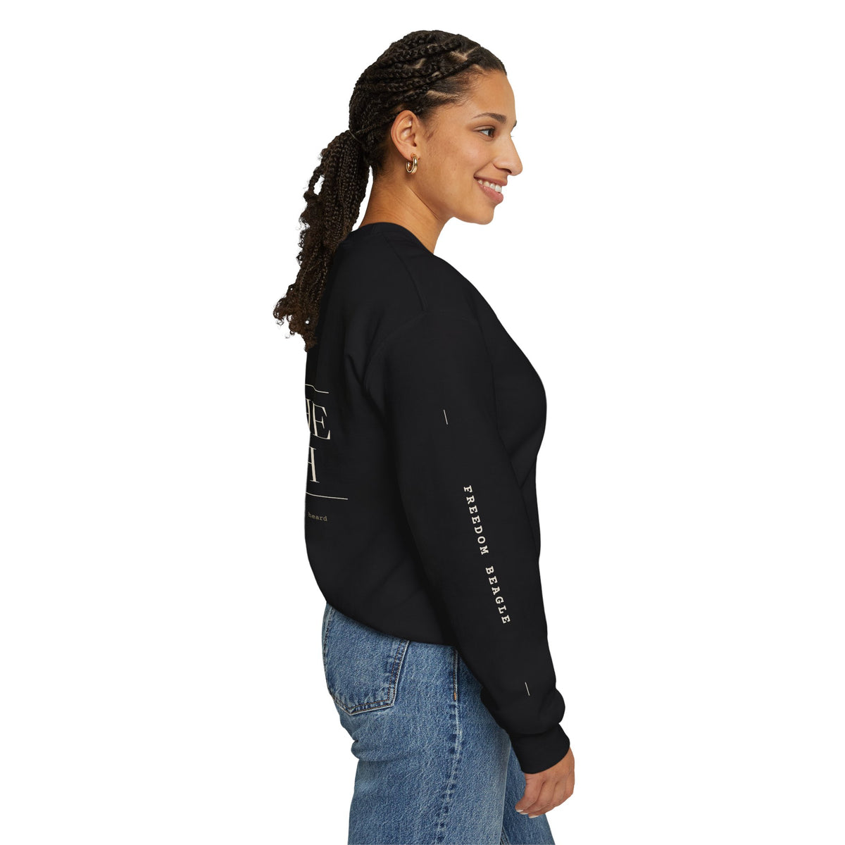 Off the Leash Full Kit Crewneck — Full Back Print (Black)