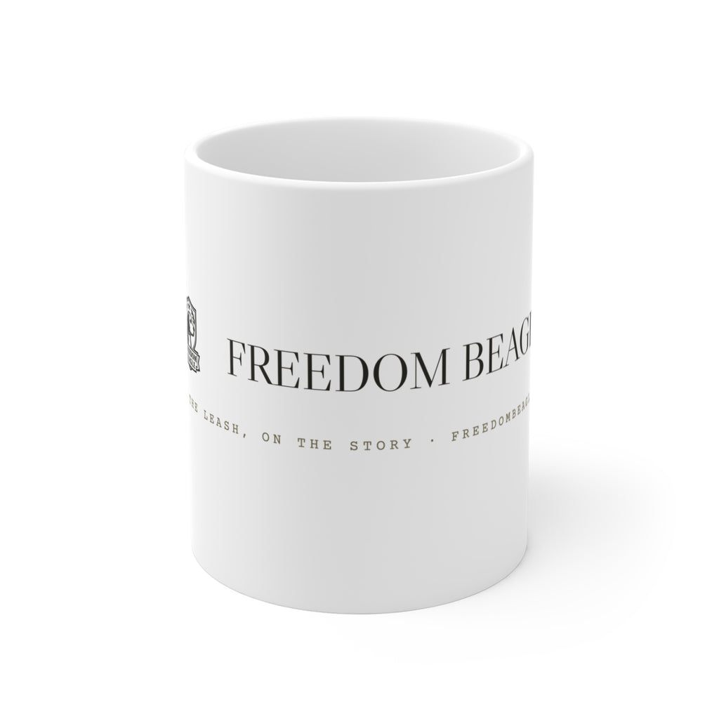 Freedom Beagle Mug — Crest and Masthead