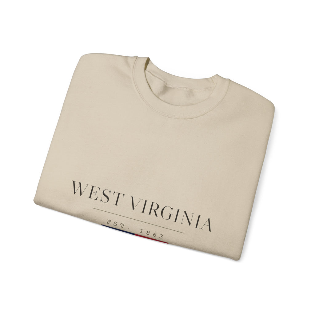 West Virginia — Freedom Beagle State Series Crewneck (Sand)