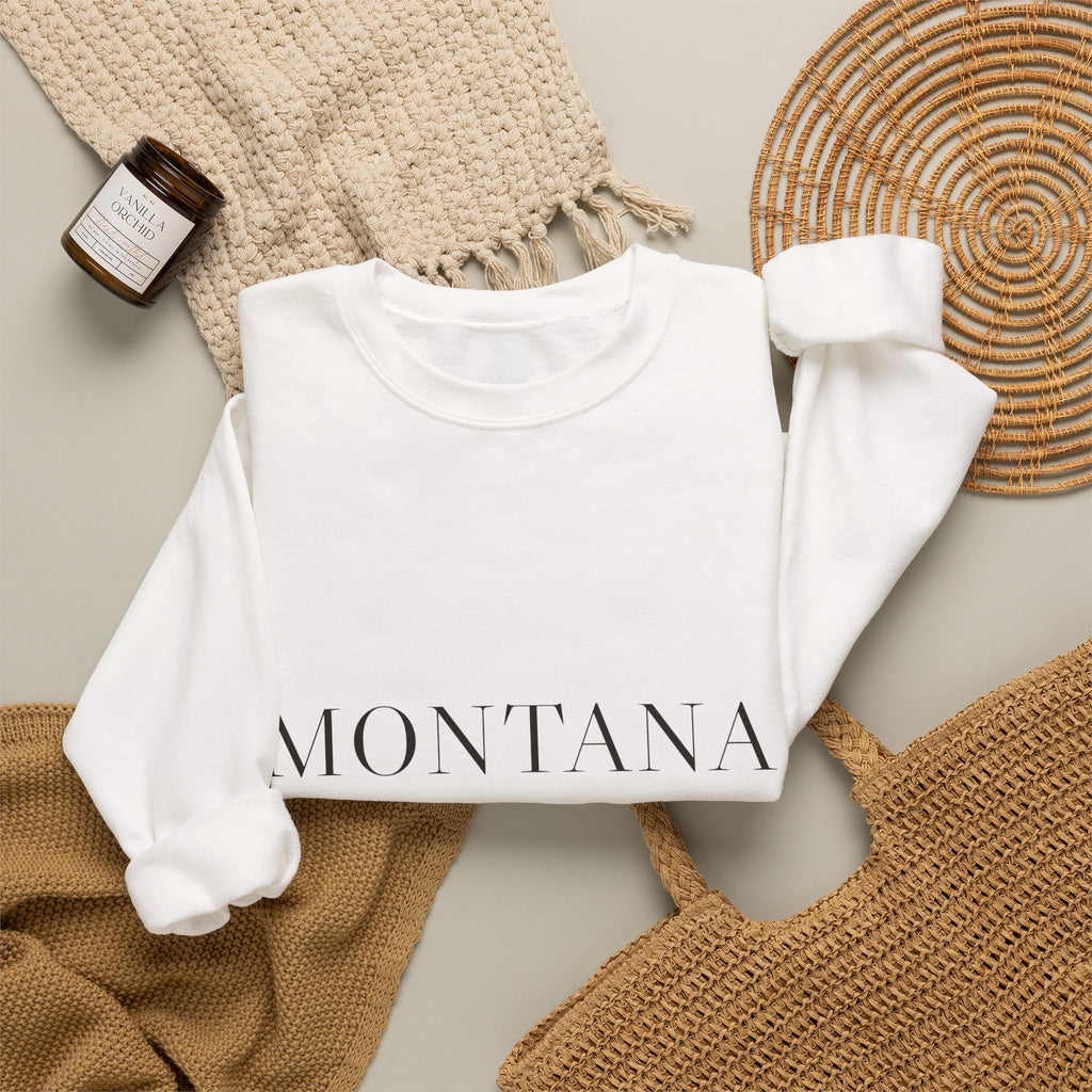 Montana — Freedom Beagle State Series Crewneck (Sand)